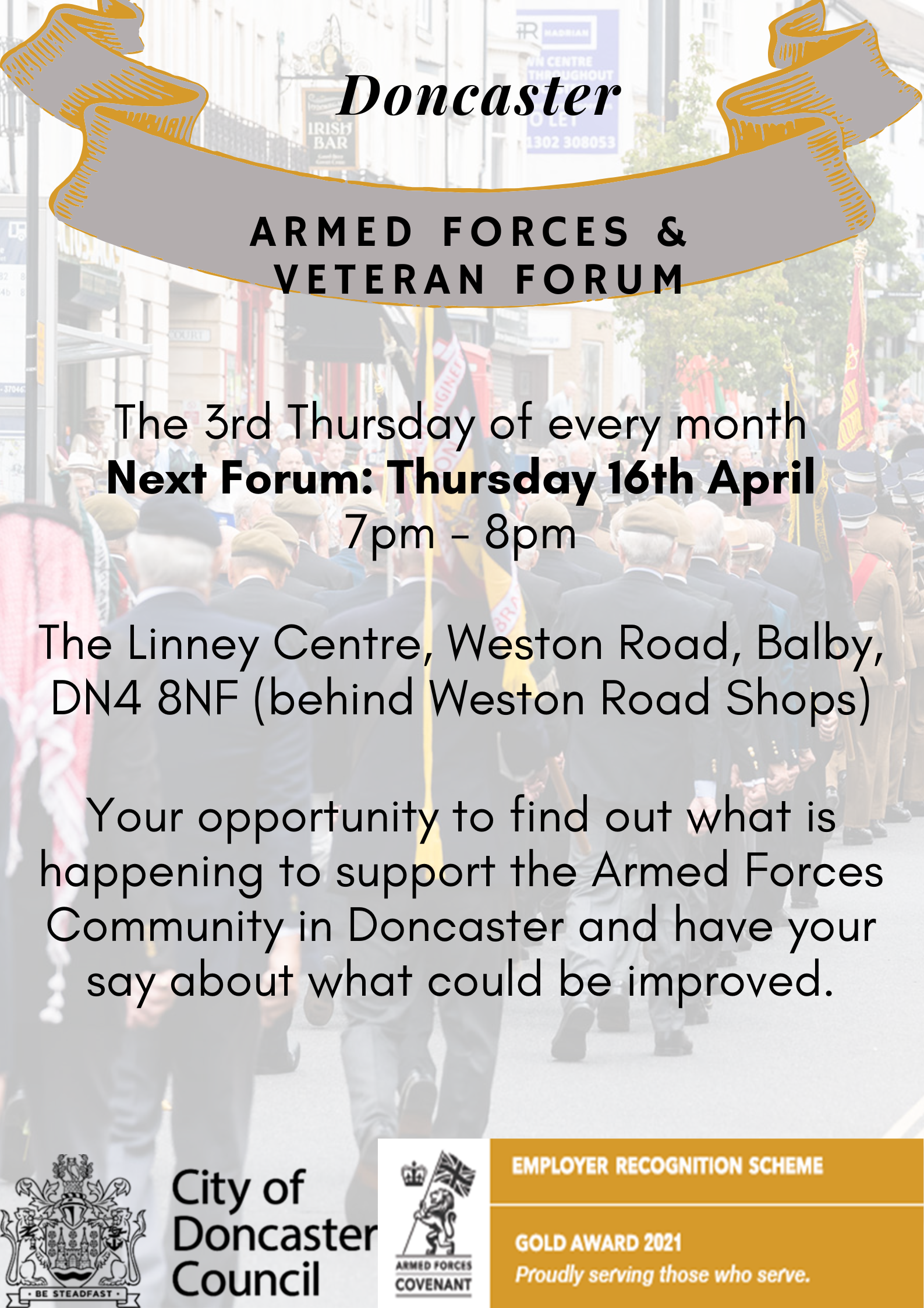 Armed Forces Forum April 2026 Flyer